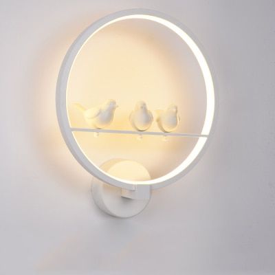 Modern Wall Lamps  art angel Nordic creative for living room bedroom bedside lighting bracket High-power led lustre Home Dero