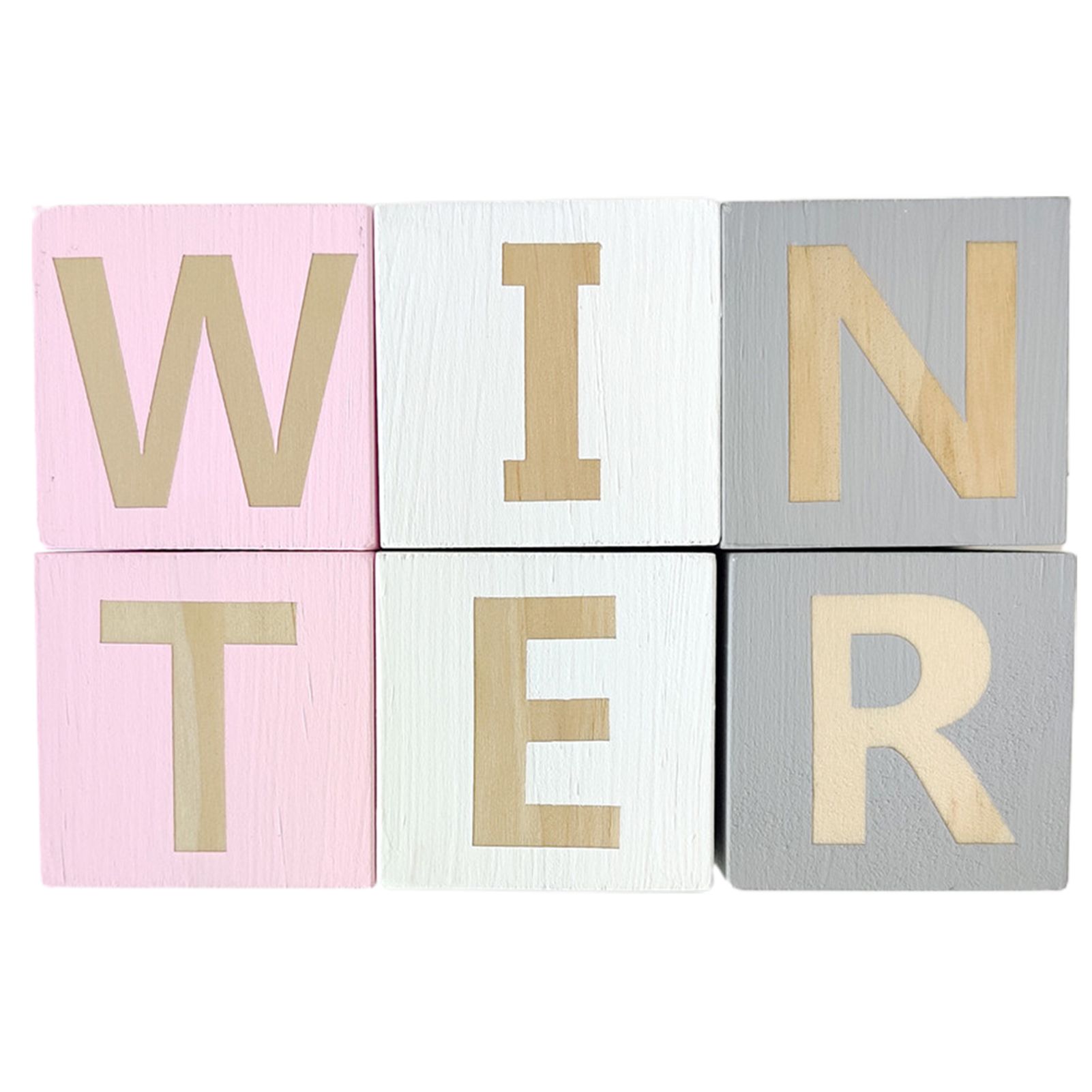 Letter Blocks Compt Decorative Small Alphabet Wood Blocks