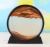 Moving Sand Art Picture Round Glass 3D Deep Sea Sandscape In Motion Display Flowing Sand Frame 7/12inch For home Decoration