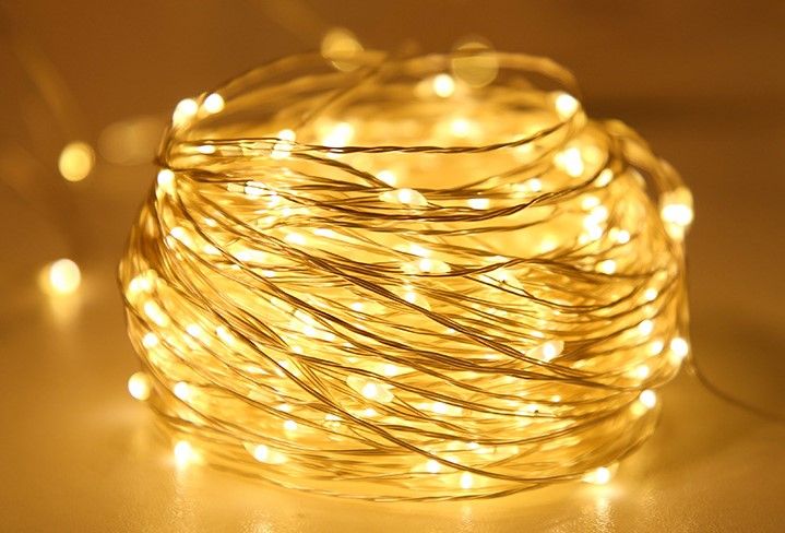 AA Battery Powered Led Fairy Lights Copper String Wire Light Holiday Festoon Lamp For Home Indoor Bedroom Wedding Decoration - Fairy Lights