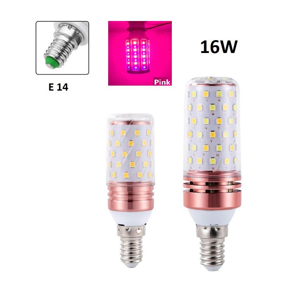 LED Candle Bulb 16W 360 Degree E27 Holder - Rgb Light