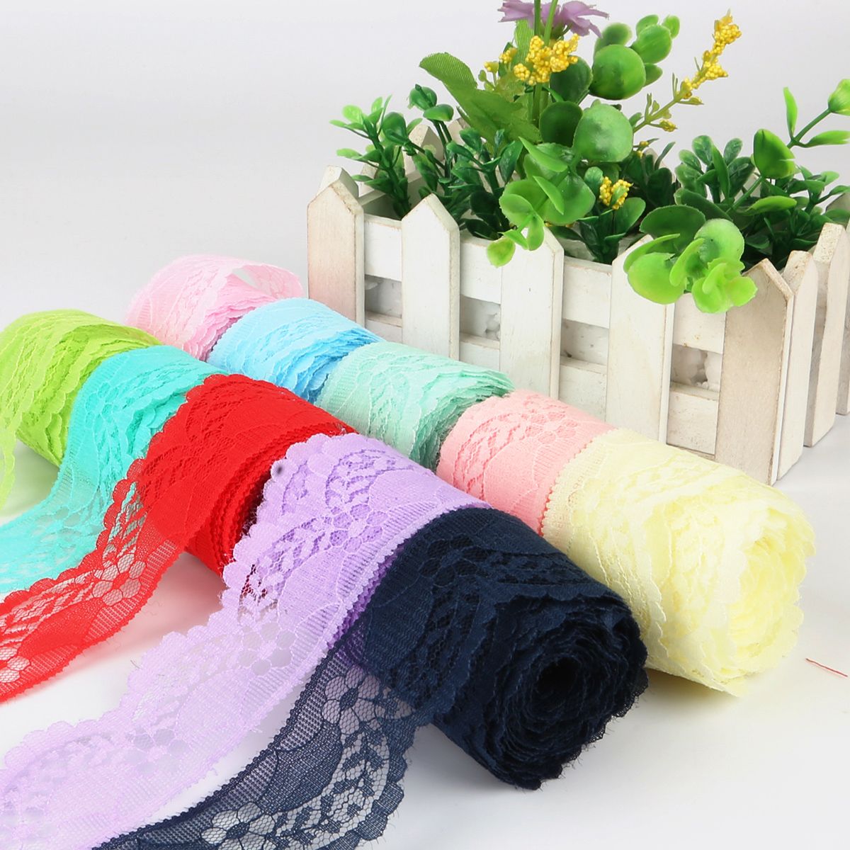 5 yards/roll Non Stretching No Decoration Packing Material 4cm Home Decoration