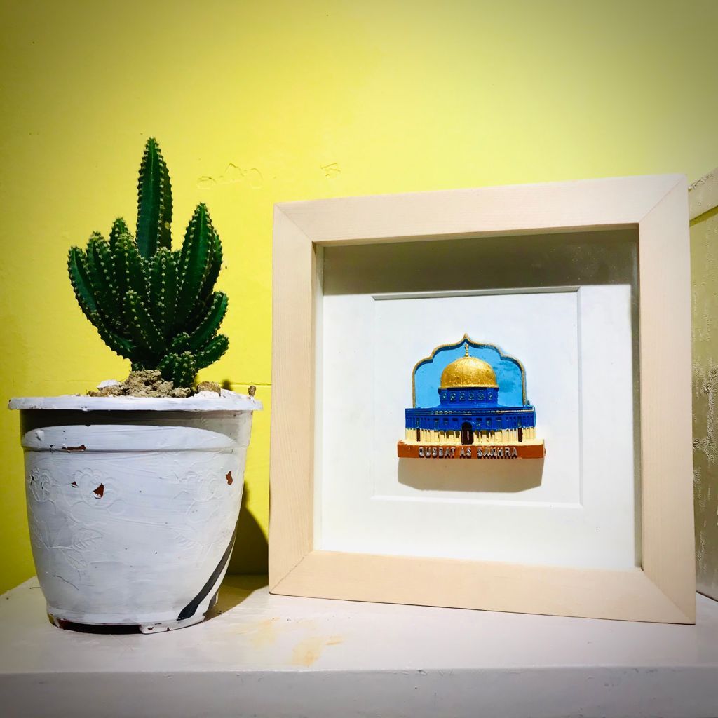 Wall Frame and Desk Photo Frame For Room Decoration - Off White (6.5" x 6.5")