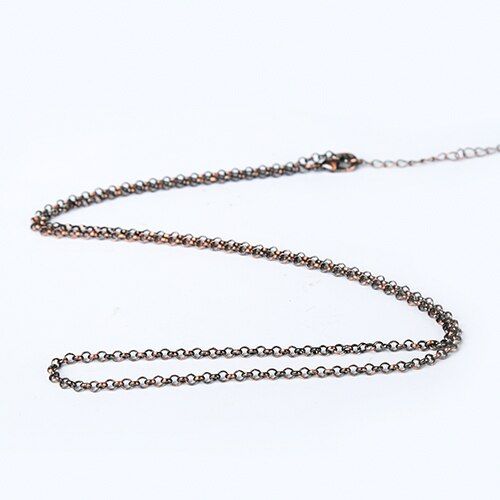 1PC Necklace Accessories Bronze Chain Seven Chakra Wild Necklace
