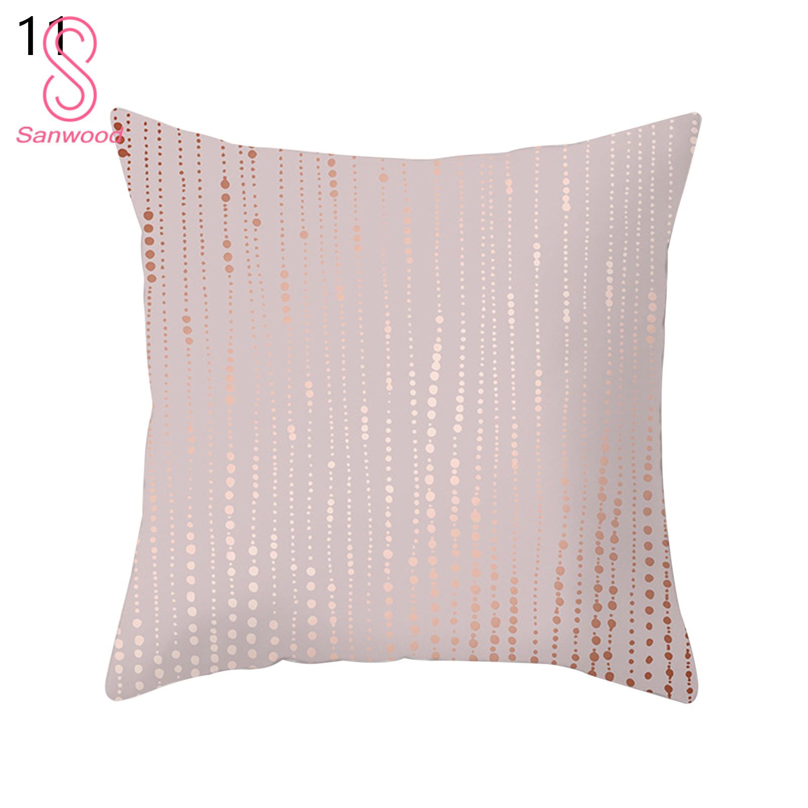 Cushion Slipcover Soft Touch Decorative Floral Pted Cushion Sofa Couch Slipcase