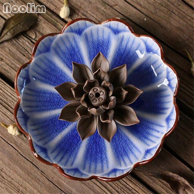 Creative Lotus Incense Burners Joss Stick Incense Holder Censer Home Decor Household Aroma Sticks Aromatherapy Decoration