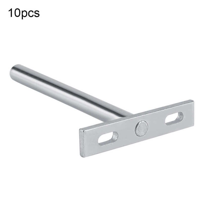 Wall-mounted Concealed Floating Shelf Board Support Steel Brackets Heavy Duty