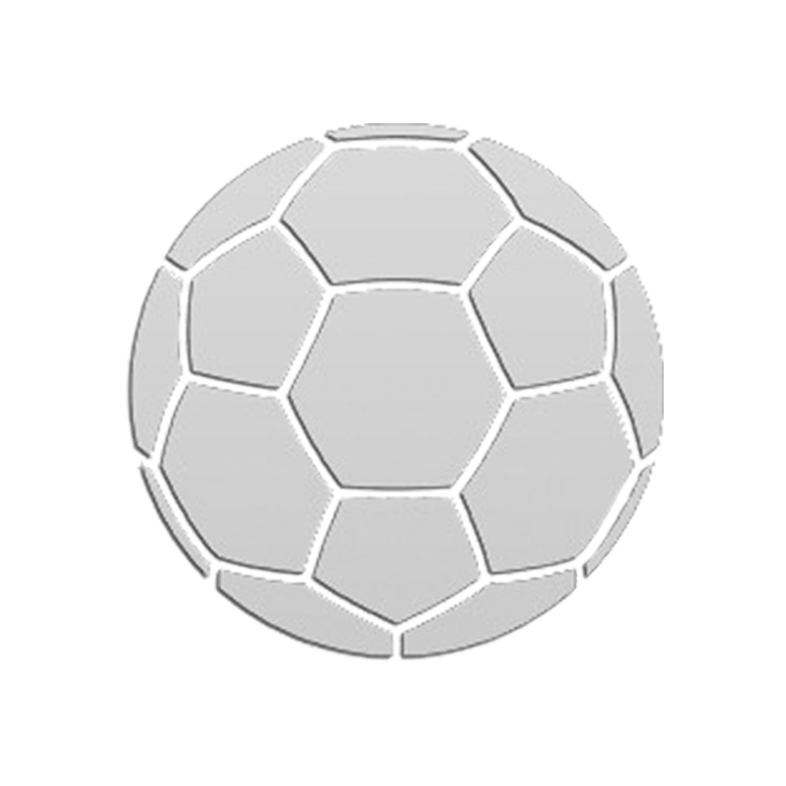 1 Set 3D Sticker Shiny Removable Football Basketball Tennis Patterns Self-adhesive Wall Acrylic Mirror Decals Home Decoration