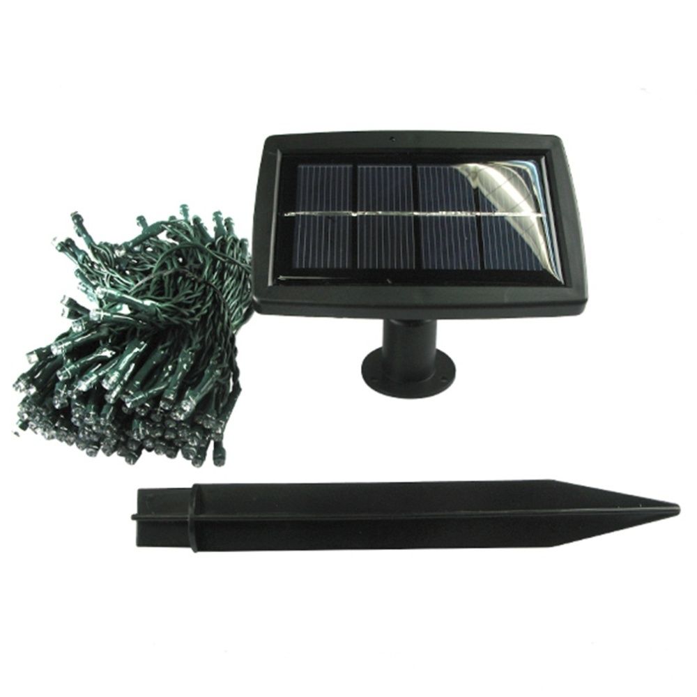 100/200 LED Blue/White String Solar Fairy Lights For Outdoor Garden Decoration