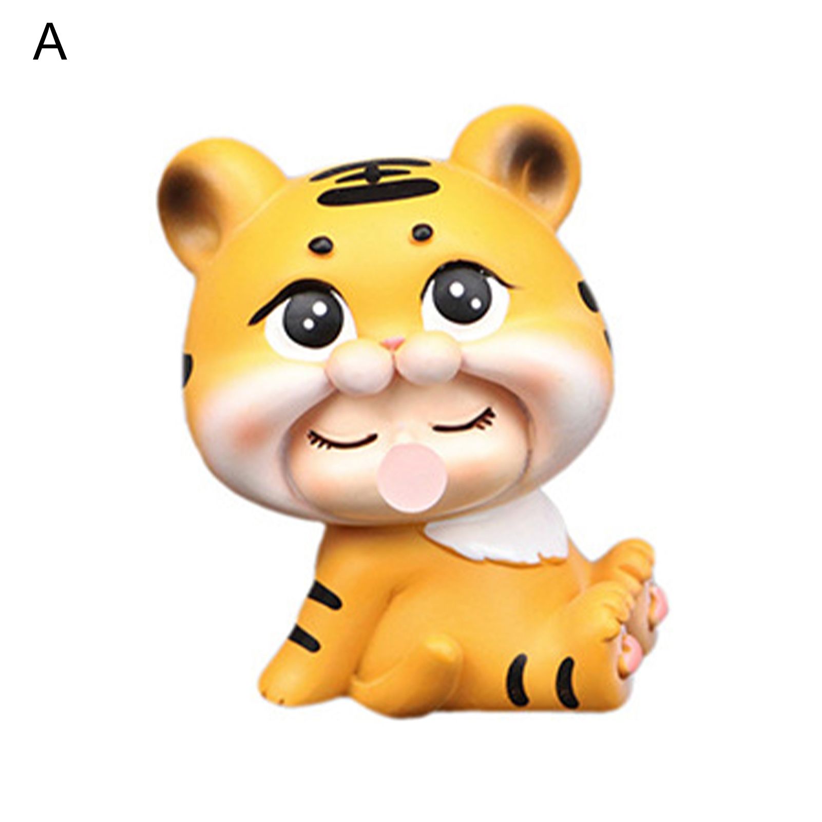 Tiger Statue Anti-corrosion Lovely Mini Lucky Tiger Statue
