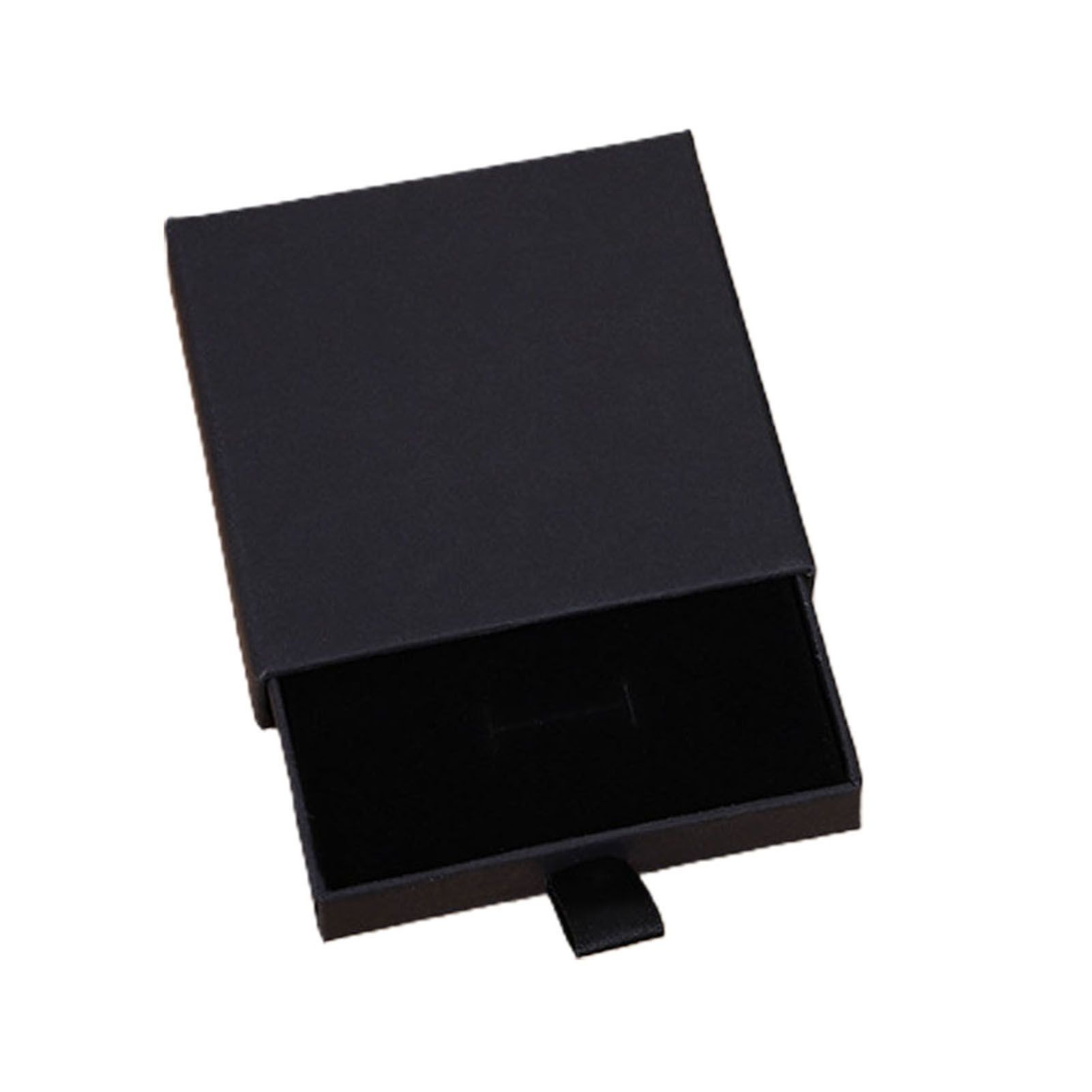Decorative Jewelry Box Eye-catching Minimalist Portable Small Ring Earring Studs Holder Box for Anniversary