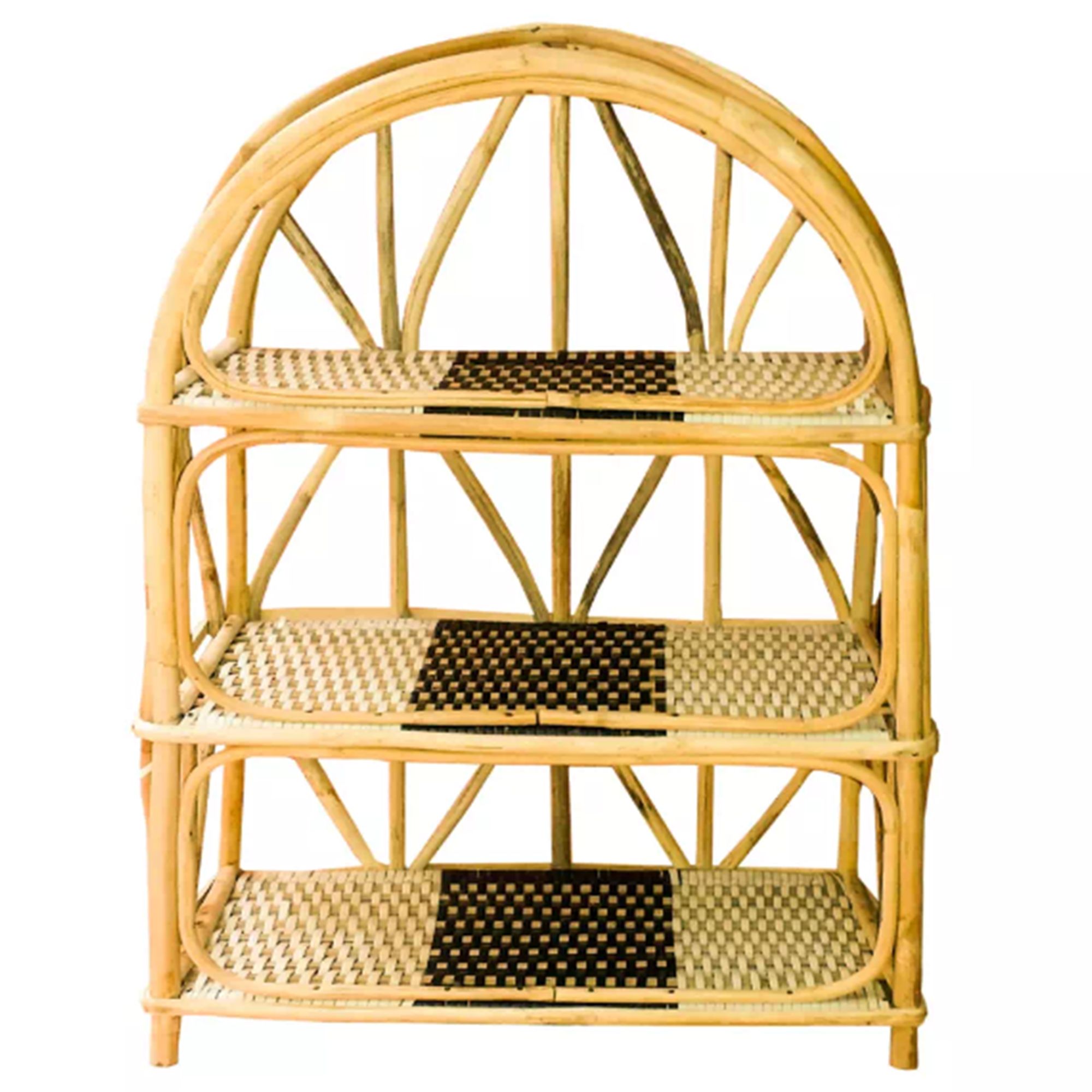 Cane Made High Quality wall Self- গল্লার বেতের তৈরী উন্নতমানের মজবুত টেকসই ওয়াল শেল্ফ