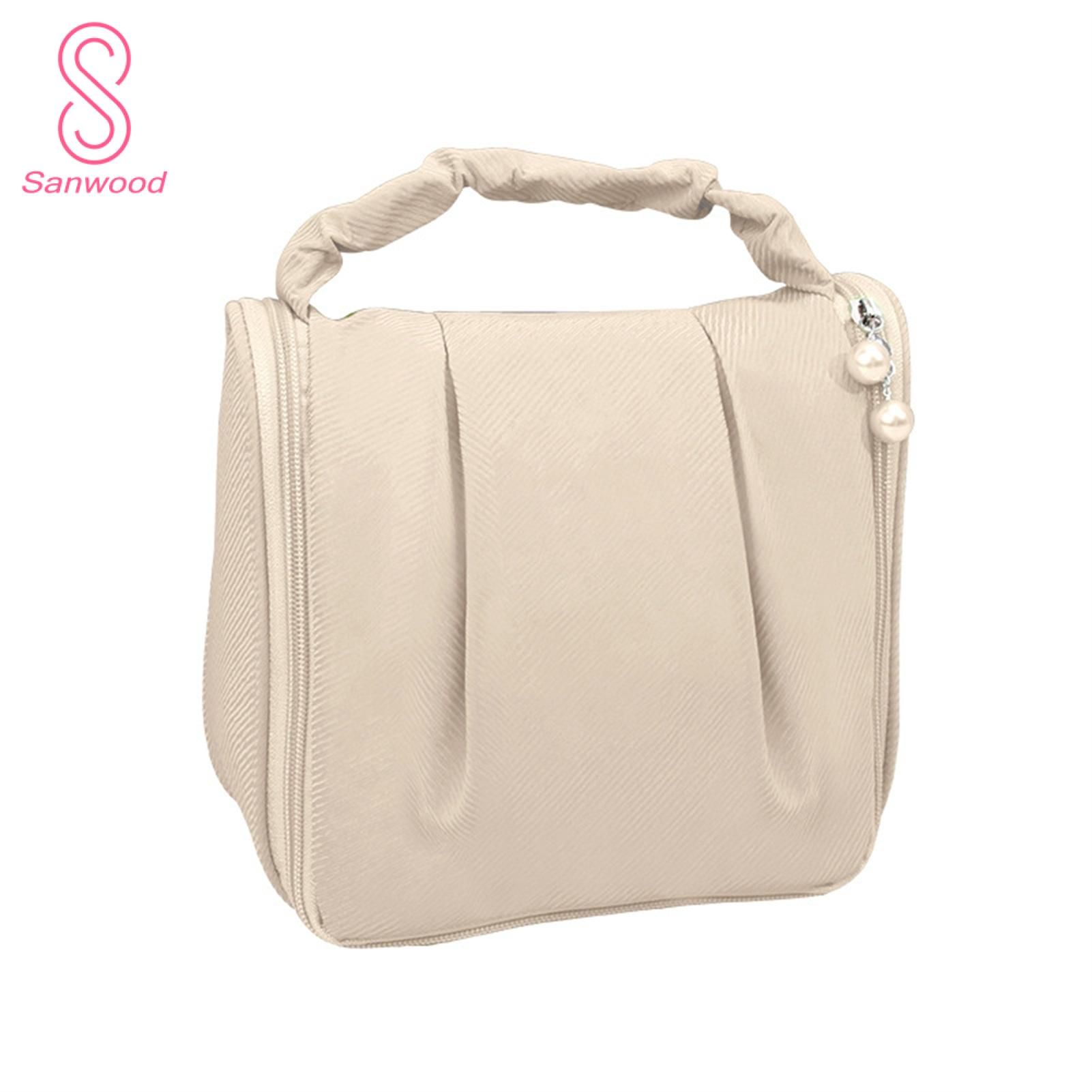 Organizer Pouch Large Capacity Toiletry Storage Pouch Cosmetic Container Makeup Supplies