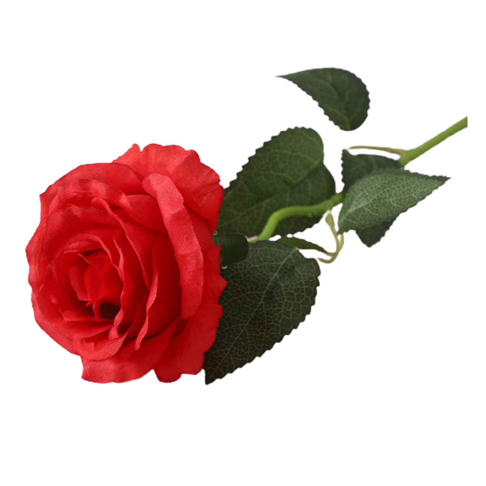 Artificial Flower Vibrant Color Simulation Rose Bouquet Flower Decor