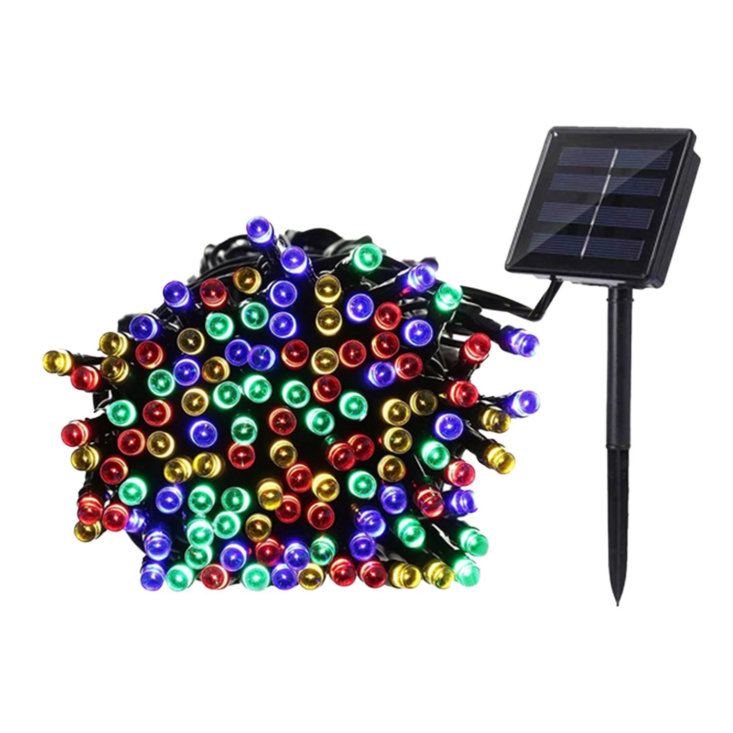 LED Solar  ed String Lights Garden Christmas Outdoor Decorative Lights Colorful