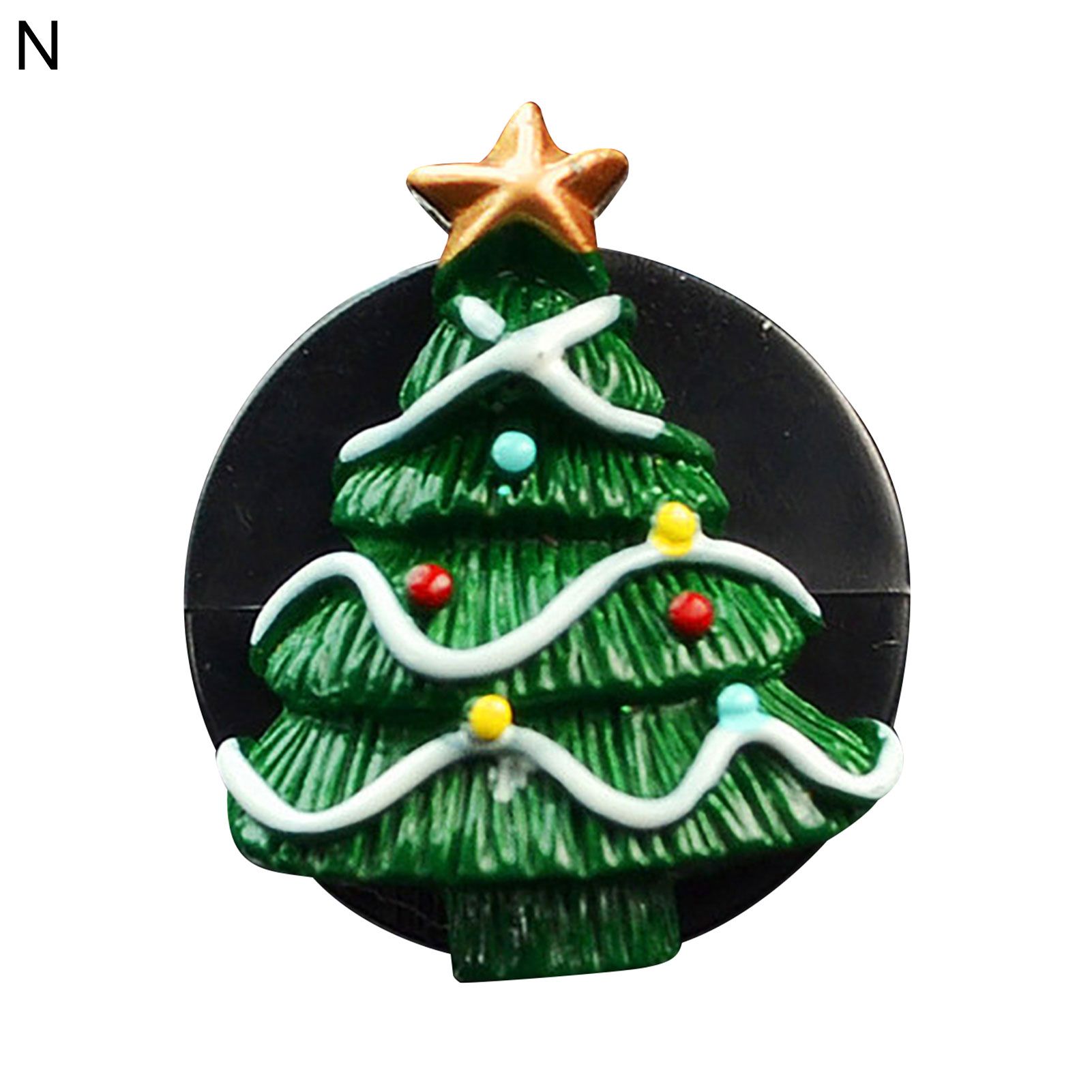 Christmas Santa Claus Air Freshener Fragrance Perfume Vent Clip Car Ornaments