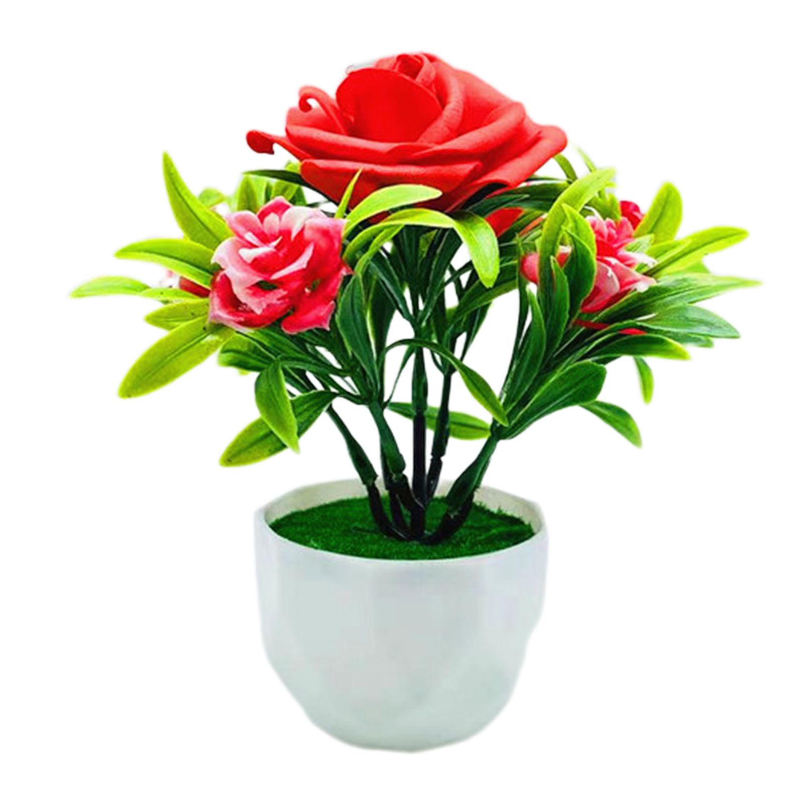 Artificial Flower Bonsai Realistic Window Sill Decoration Artificial Bonsai