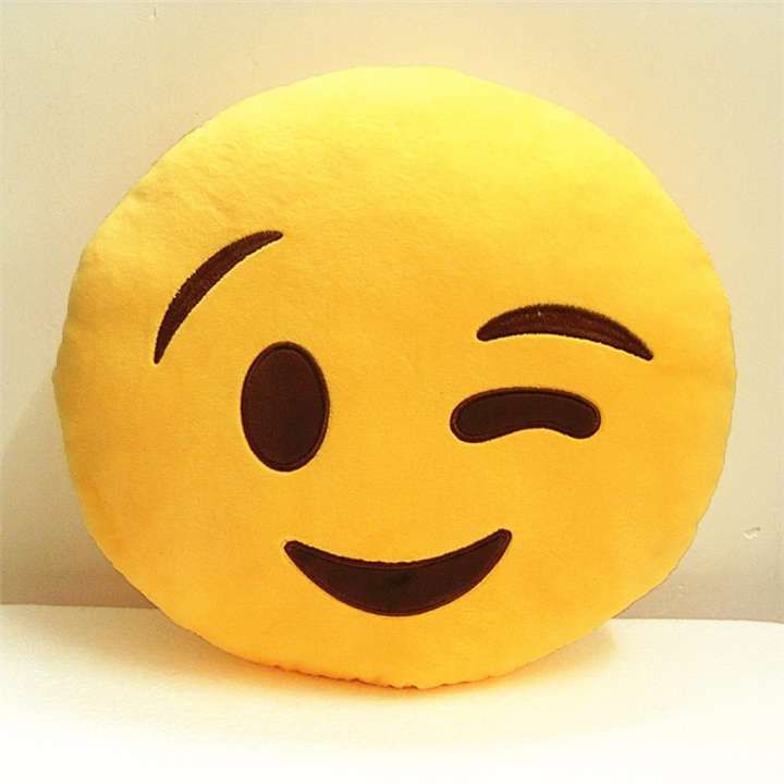 Emoji pillow super soft seat cushion