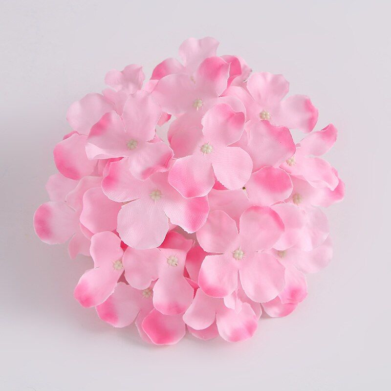 Kyunovia 1pcs Silk flower Wedding Decoration Artificial flowers Spring vivid Big Hydrangea wedding flowers decoration KY33