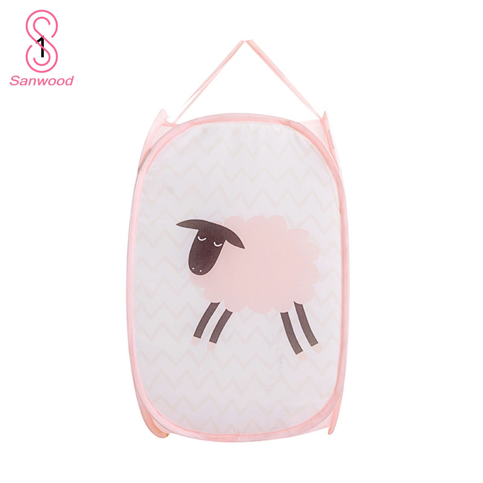 Laundry Hamper Bag Dirt-proof Easy to Install Laundry Basket