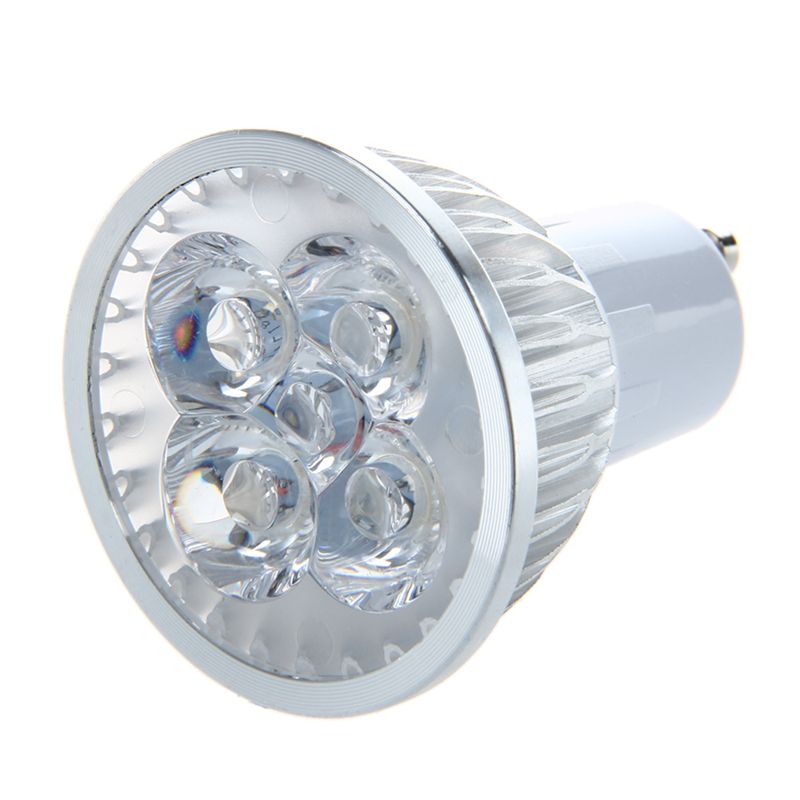 GU10 Warm White 4 LEDs Spotlight Light Lamp Bulb 4W Energy Saving