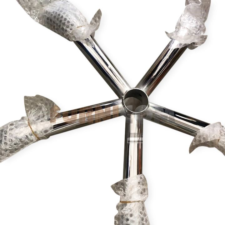 High Durable Stainless Steel/Chrome Base for Hydraulic Chair/ Chair Wheel/Chair accessories/Chair base/office chair/executive chair/boss chair/chair components/wooden chair