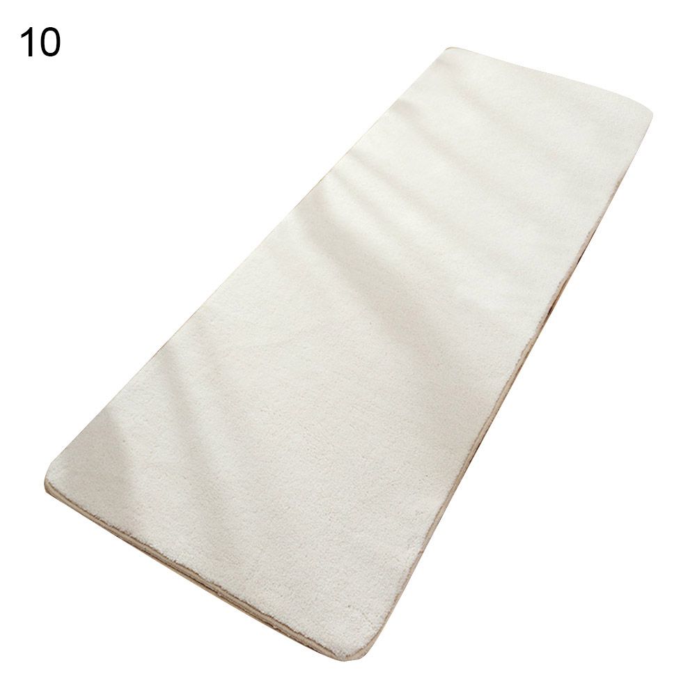 Floral Letters Print Anti Slip Thick Carpet Floor  Home Bedroom Decor