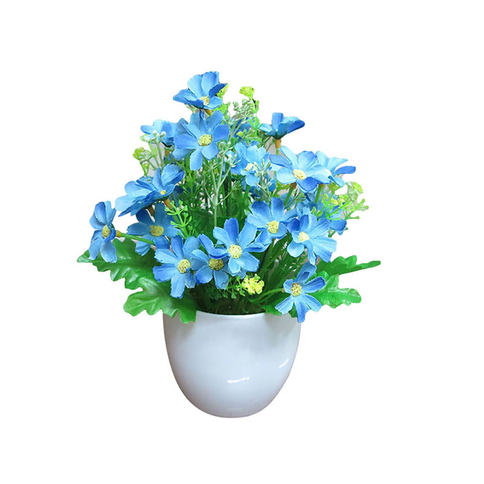 Artificial Flower Potted Party Decor Plastic DIY Artificial Potted Flower for Party
