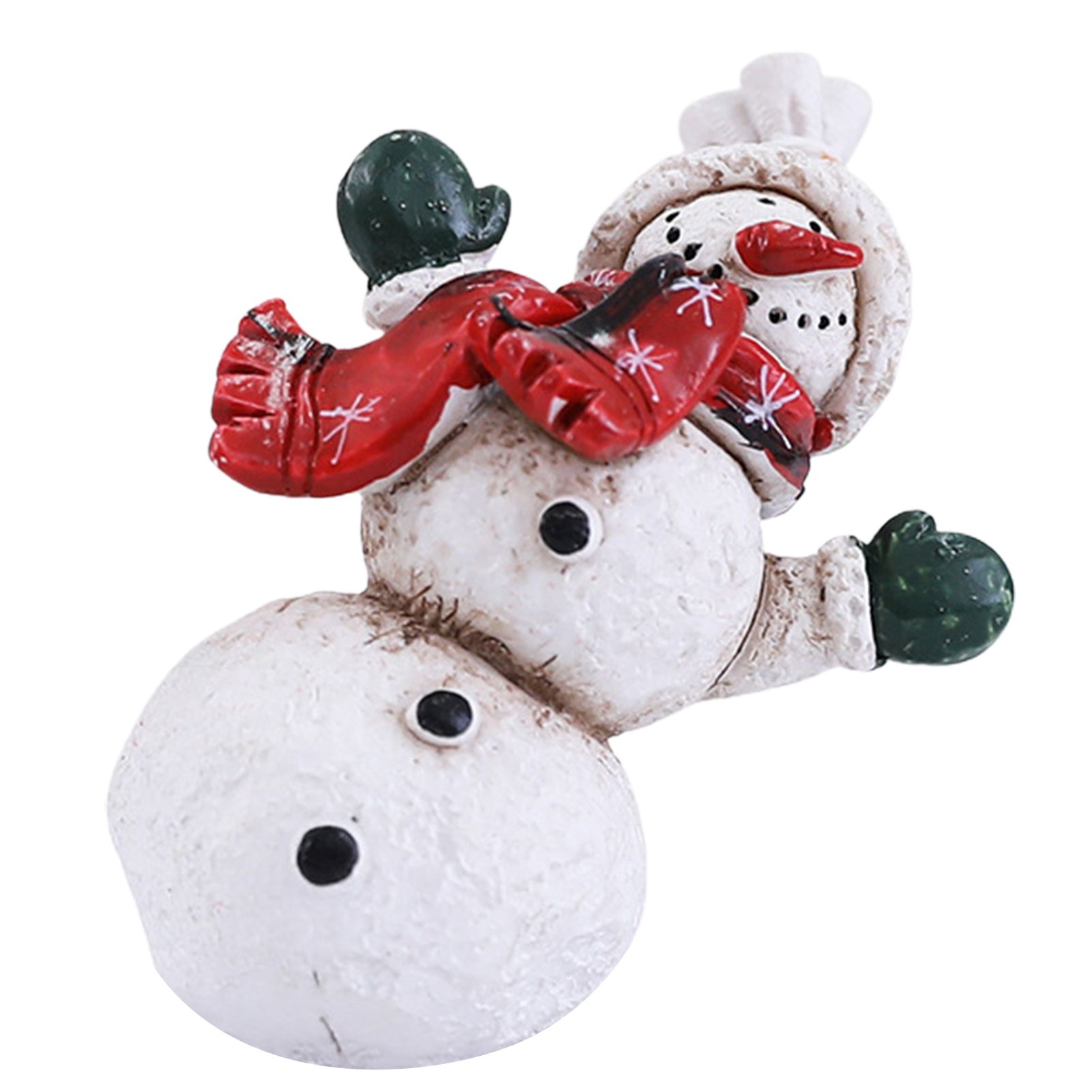 Childrenworld Home Decoration Decorative Snowman with Yellow Scarf Home Decoration