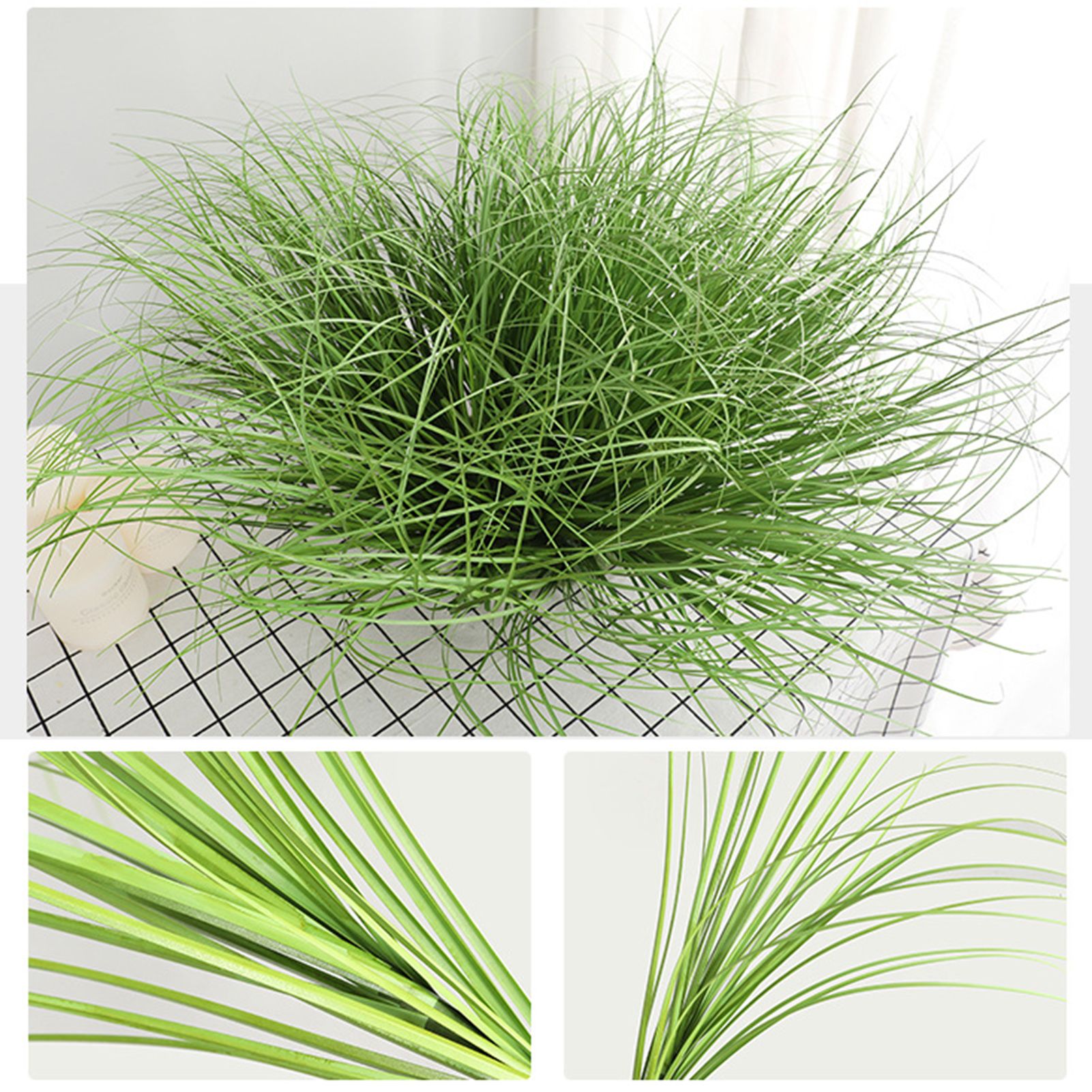 Simulation Beautiful Decorative Vivid Artificial Spring Grass