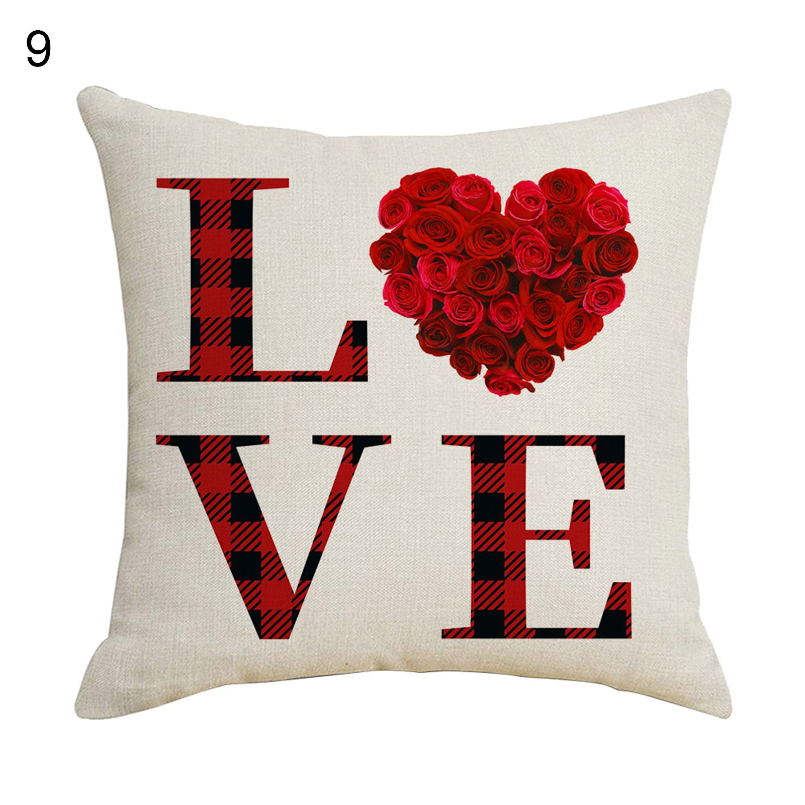 Square lowcase Decorative Creative Anti-shk Cushion Case