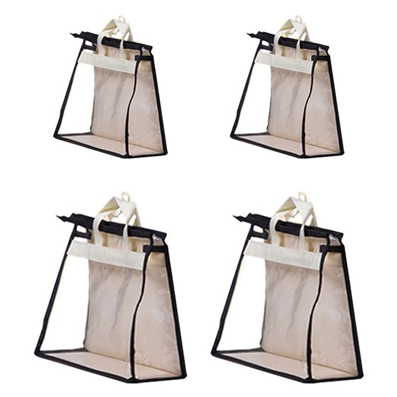 Delicate product Breathable and Transparent Dust Bag Craft Storage Bag with Zipper
