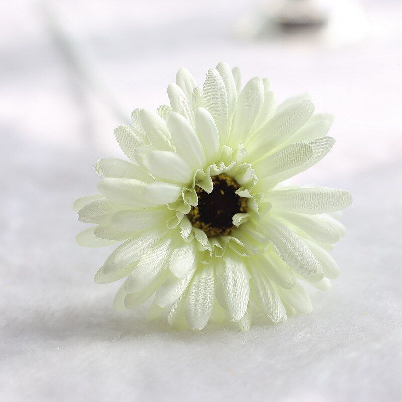 55cm Artificial Gerbera Flower Branch Silk Sunflower Home Garden Decoration Wedding Christmas Festival Party Supplies Flores