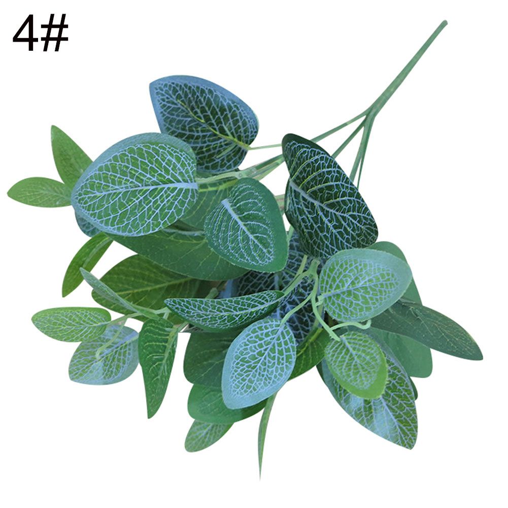 1Pc Artificial Leaf Branch Garden Bonsai Wedding Party Flower Arrangement Decor(null)