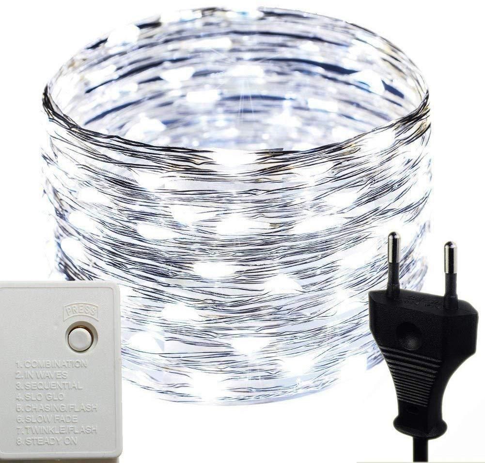 Led 8 Mode Copper String Fairy Decoration Light - Light Decoration