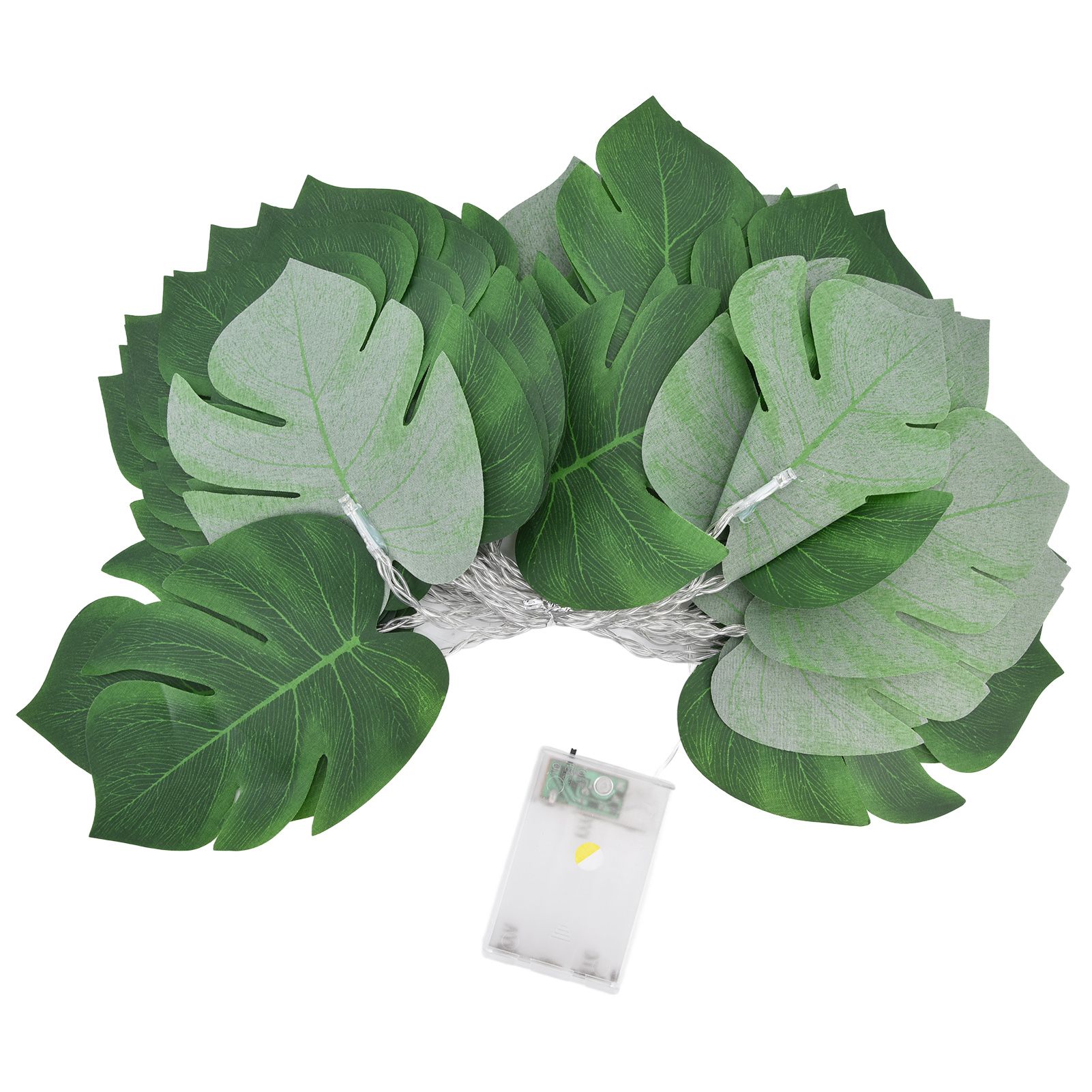 6m Simulation Leaf Lamp String Steady On Blinking Dual Model Artificial LM