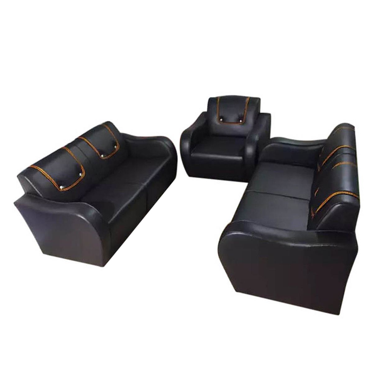 Best One Furniture Mahogany Wood and foam Living Room Sofa Set 002
