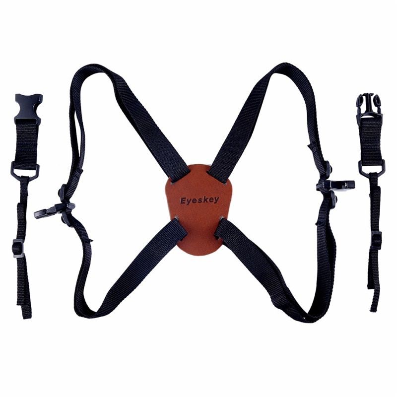 X-Shaped Harness Strap Adjustable Binoculars Carrier Elastic Durable Shoulder Straps Optics Accessories For Binocular