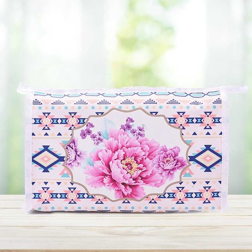 Reusable Cosmetics Bag Portable Durable Storage Makeup Cosmetic for Girls Woman