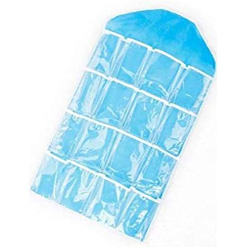 Candy Color Wardrobe Wall Mounted 16 Grid Storage Bag