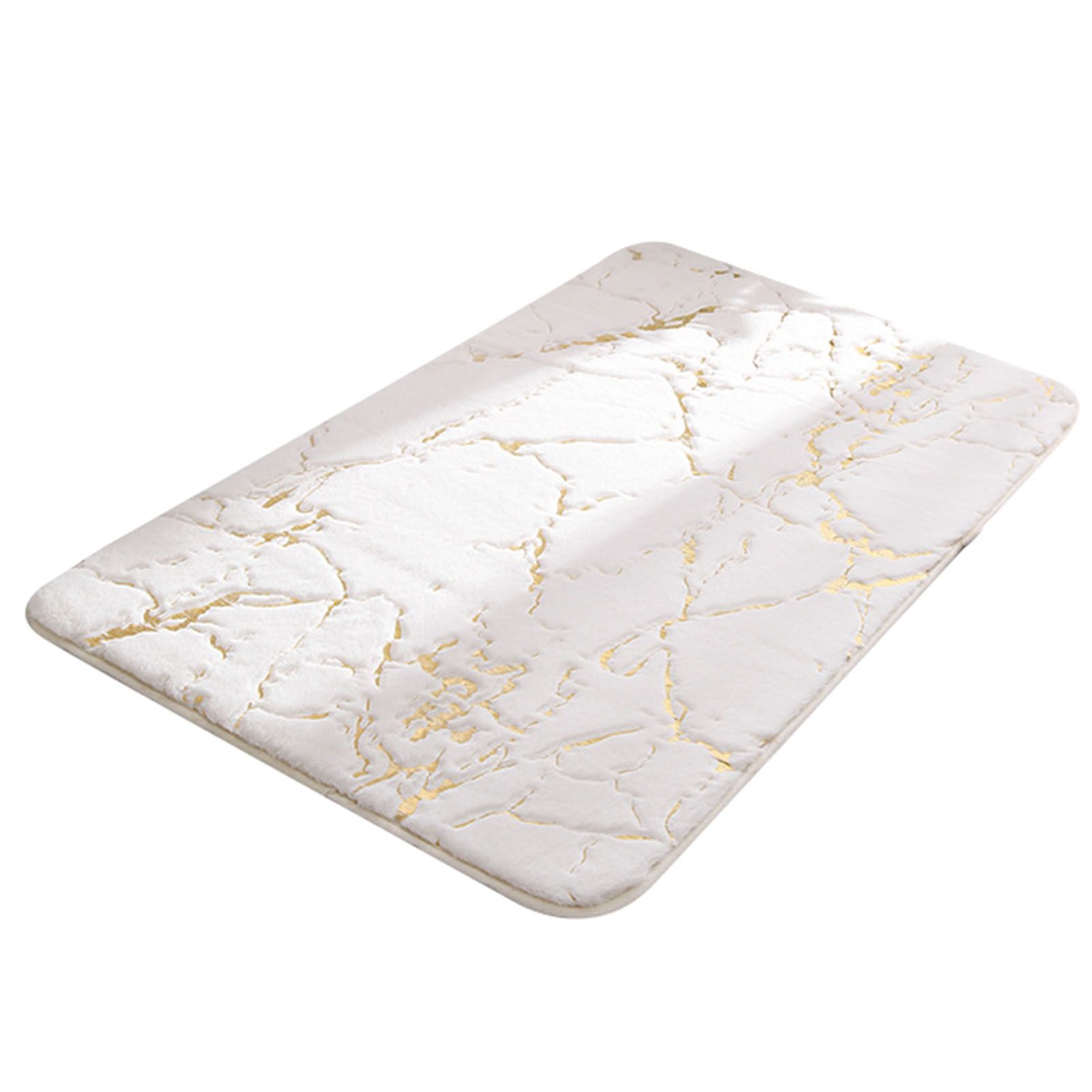 Door Mat Anti-slip Water Absorbent Polyester Comfortable to Touch Floor Pad Household Supplies