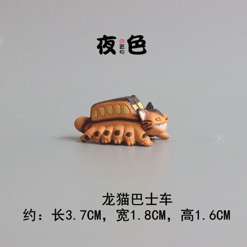 Studio Ghibli Anime Totoro Multiple Forms Faceless Man Figures Desk Ornaments Miyazaki Hayao Model Fairy Garden Miniatures Decor