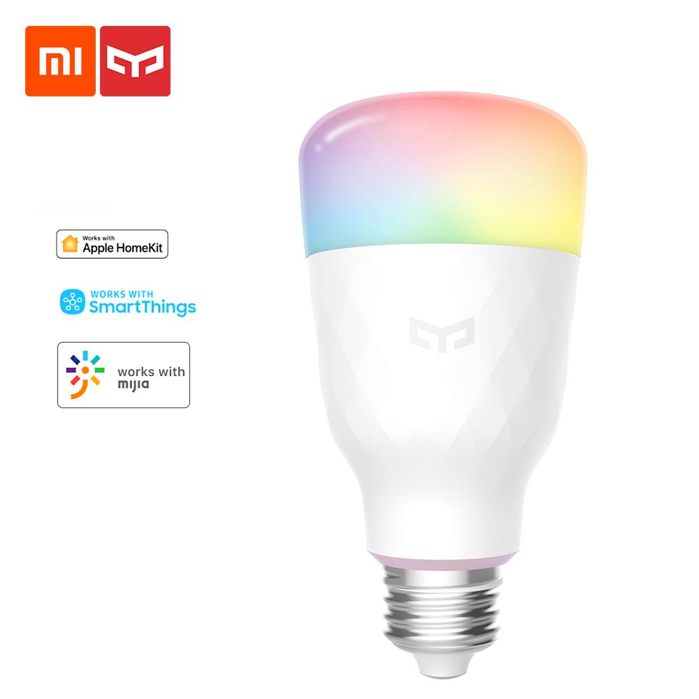 Xiaomi_Yeelight Smart LED Bulb 1S Color Version RGB Light Desk Floor Table Lamp Support APP Control