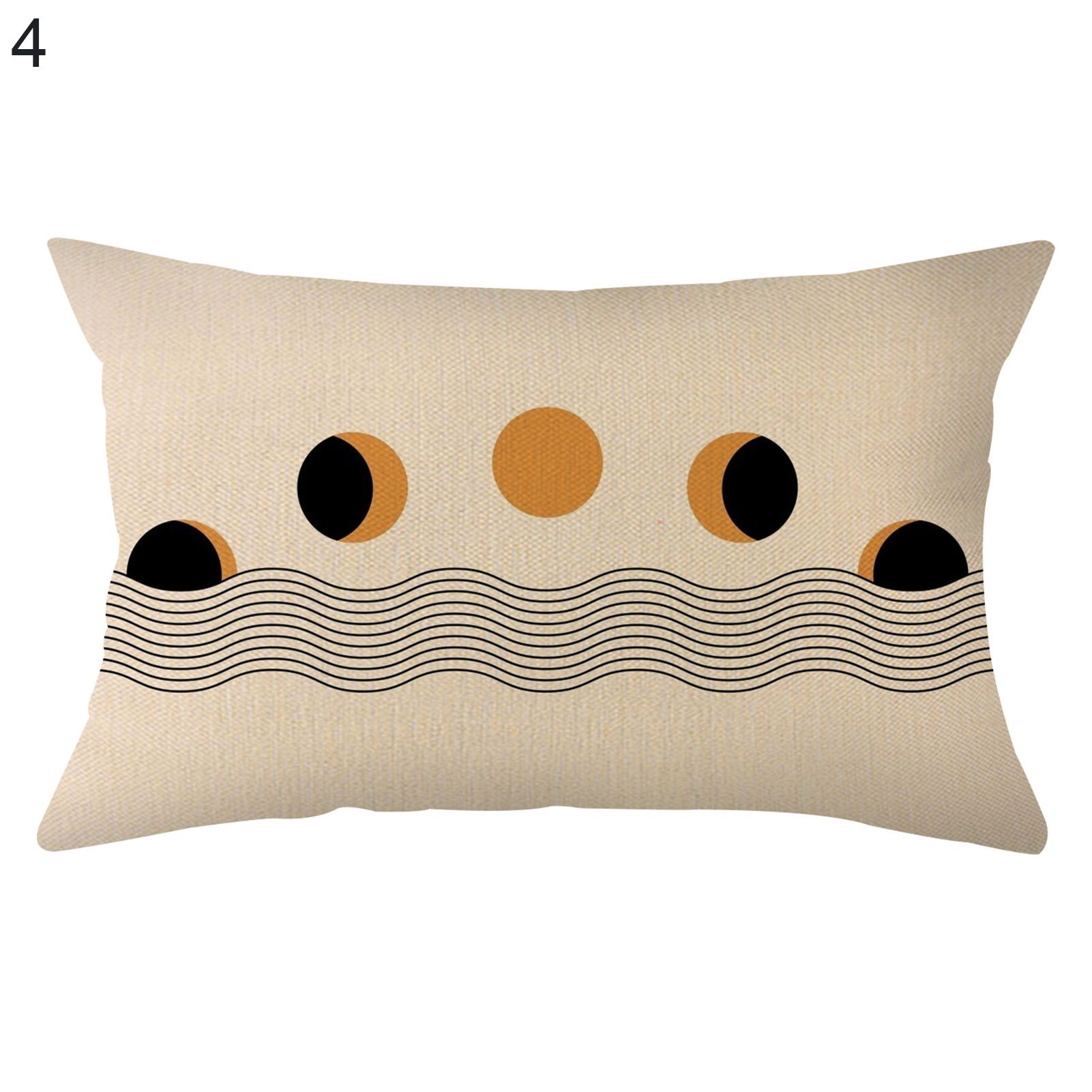 low Case Shrink Resistant Assorted Geometric Printed Cushion Slipcover
