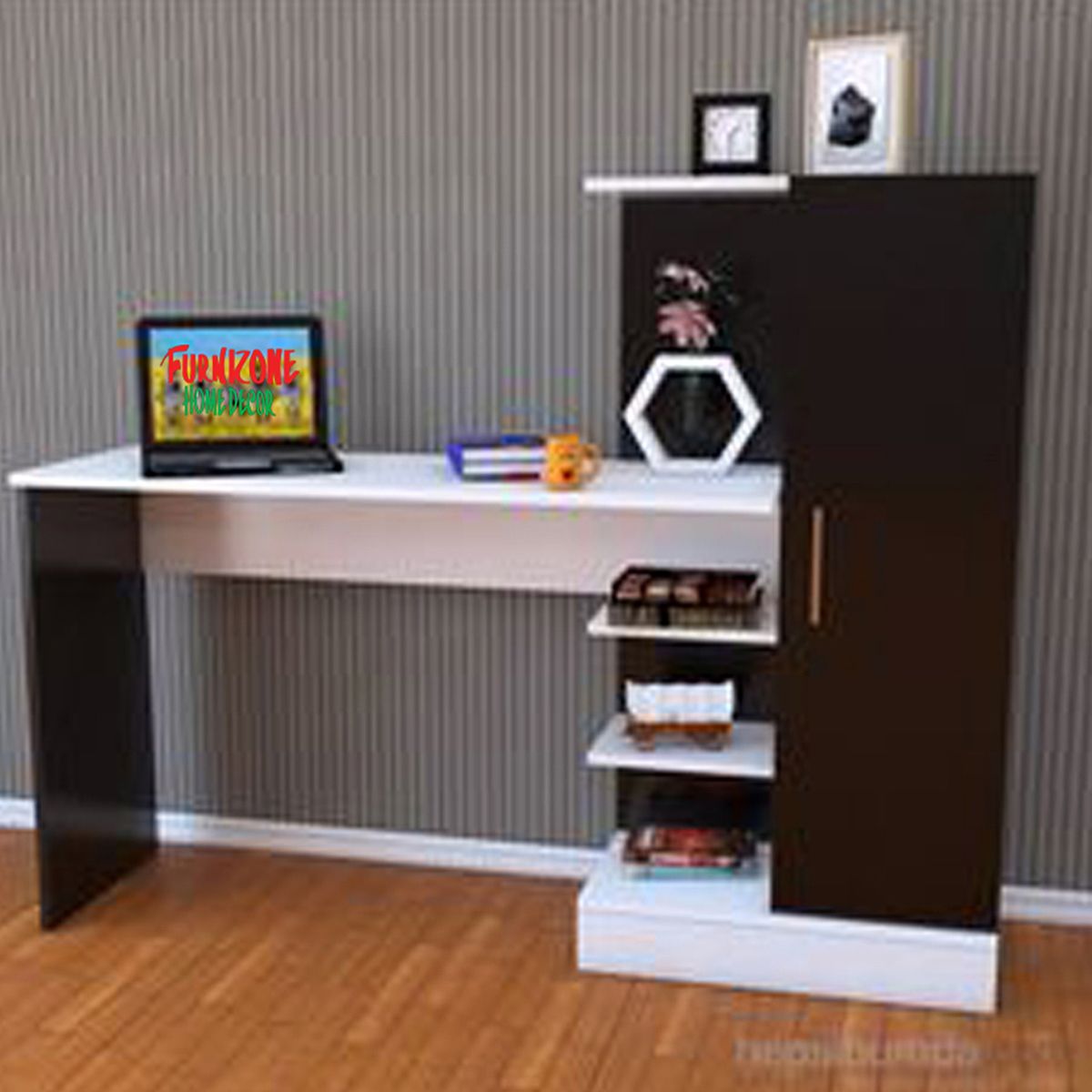 Reading Table With Self By FurniZone
