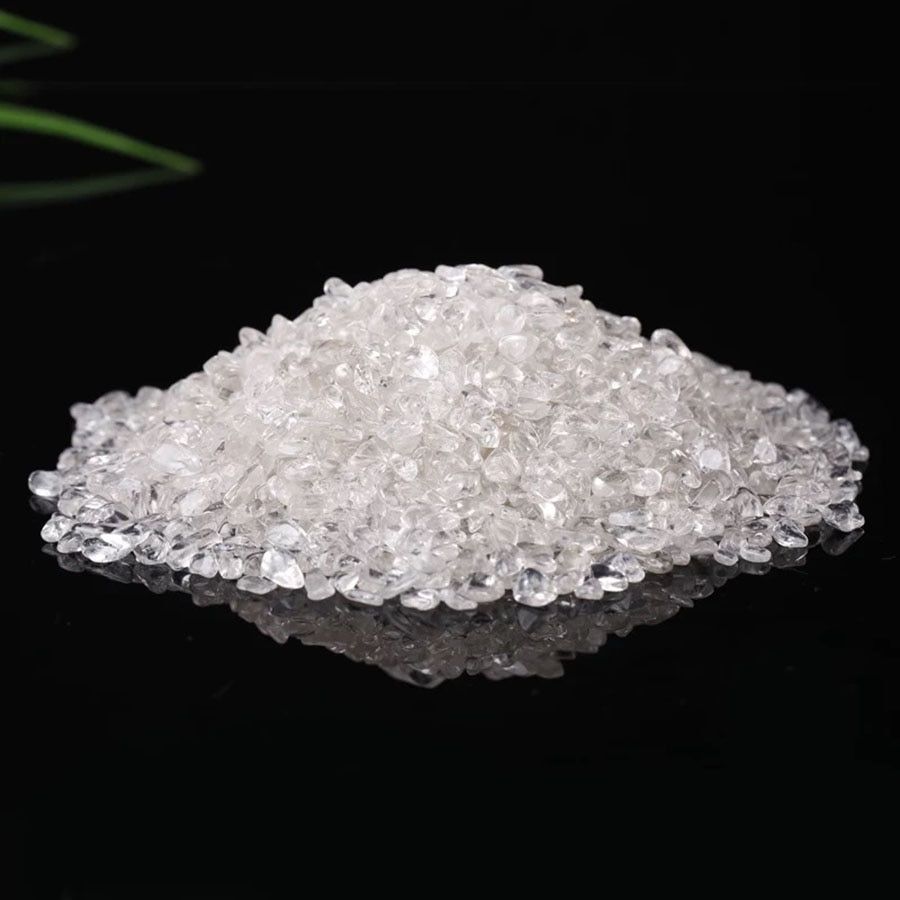 50g AAA Natural Lot of Tiny Clear Quartz Crystal Rock Chips Degaussing mini small crystal