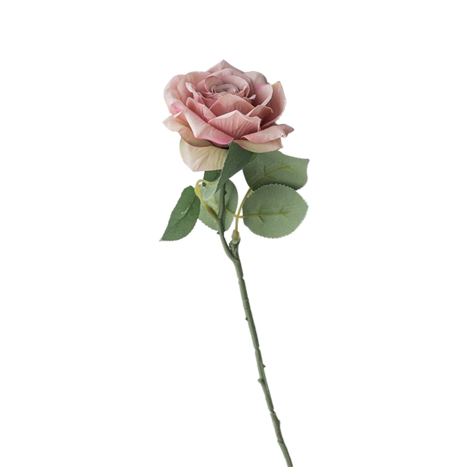 Faux Rose Durable Faux Silk Artificial Rose Flower