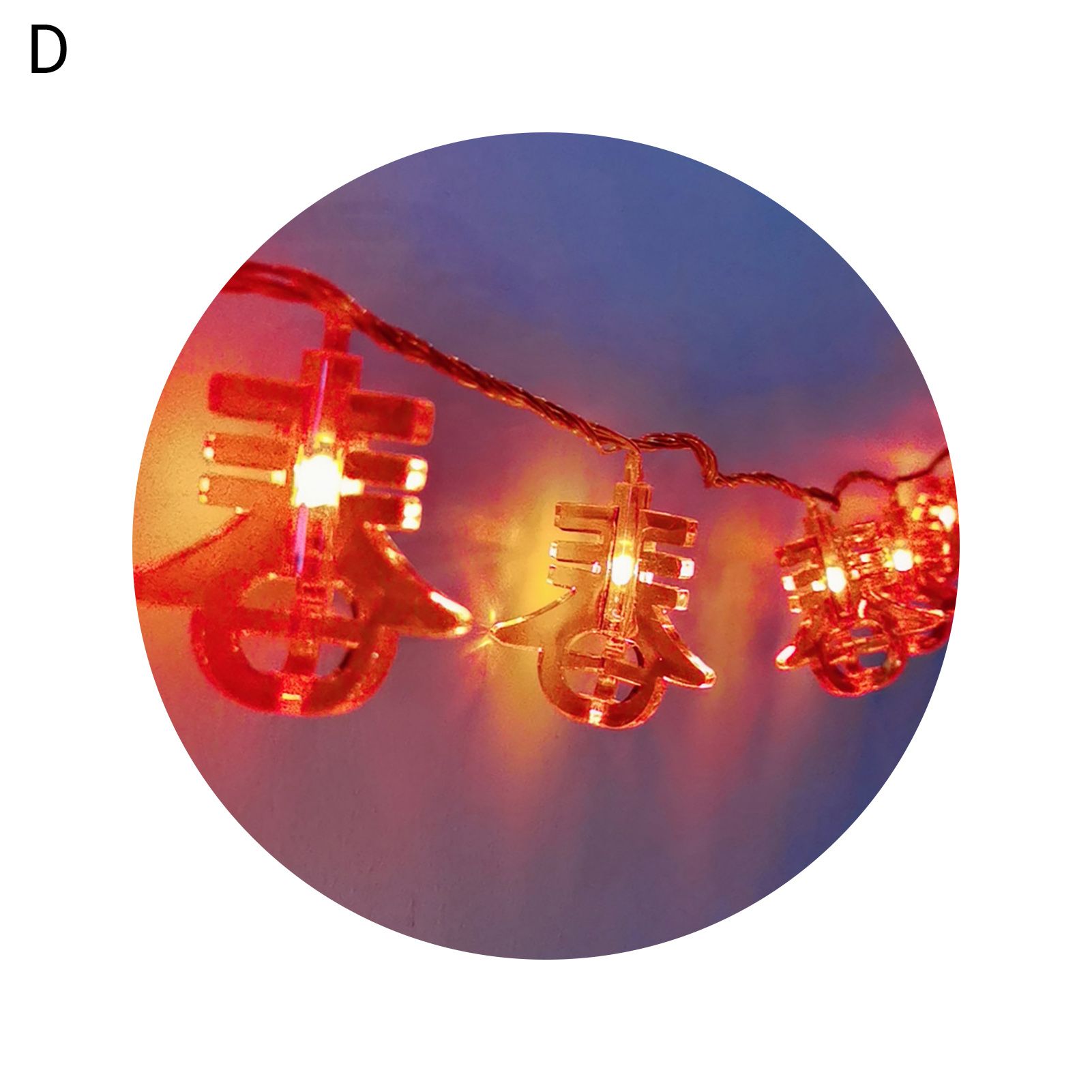 LED Stg Lamp Wide Application Chinese Knot Red Lantern Decoration Festive Night Light