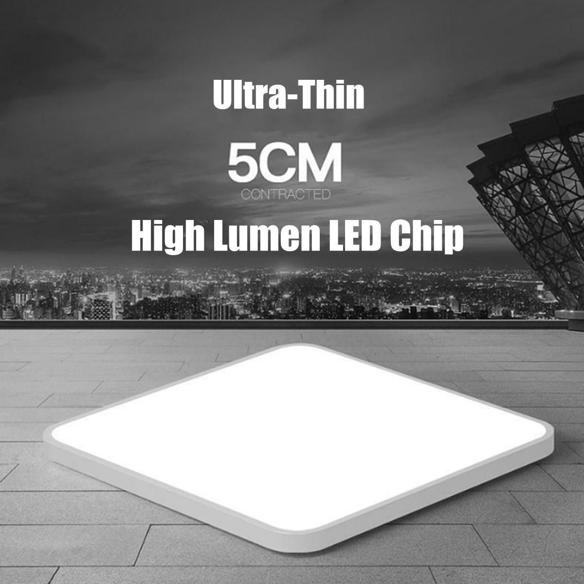 Bright 24W Square LED Ceiling Down Light Panel Wall Bathroom Lamp White