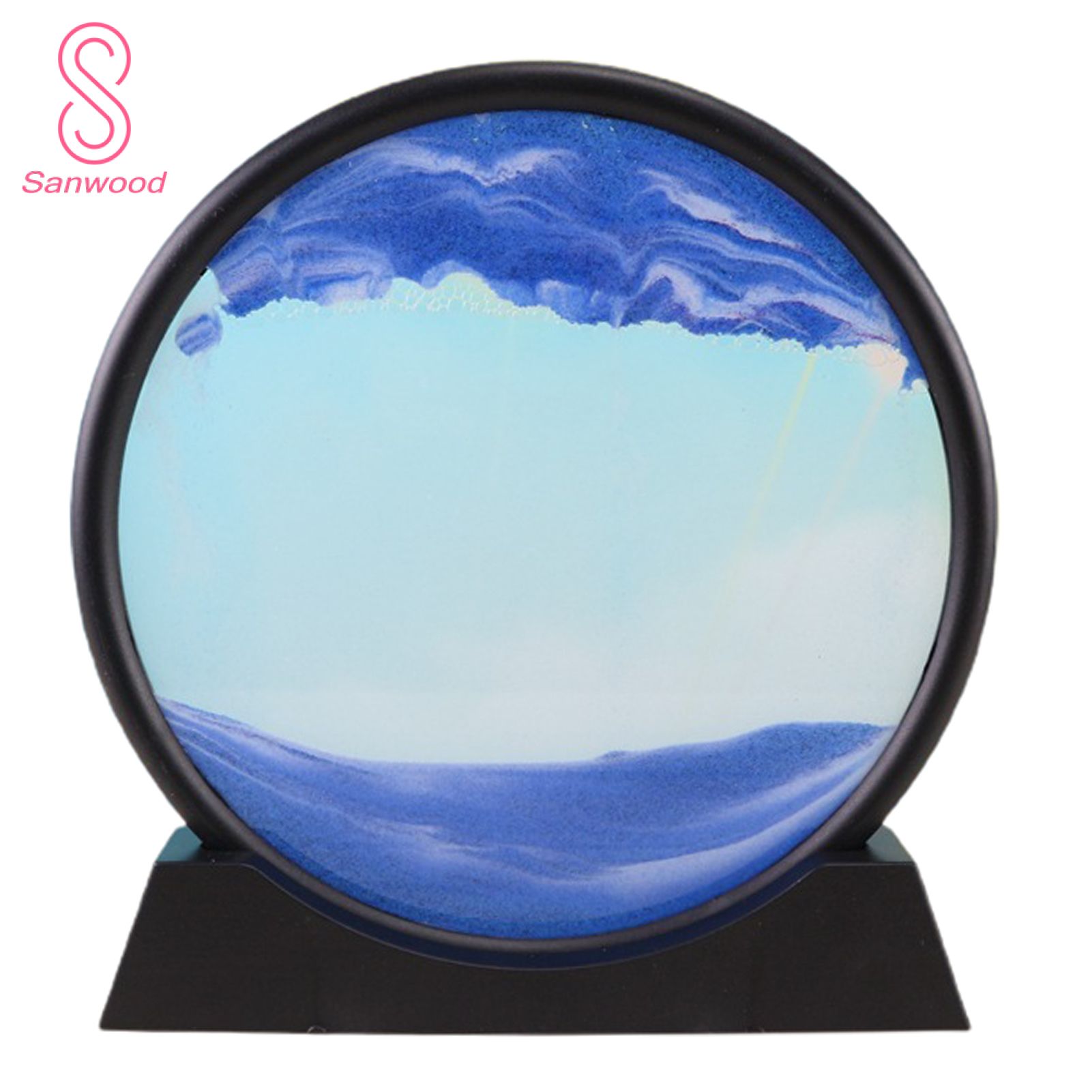 Decorative Flowing Sand Picture Exquisite Workmanship Sand Painting 3D Moving Sand Art Picture for Gifts